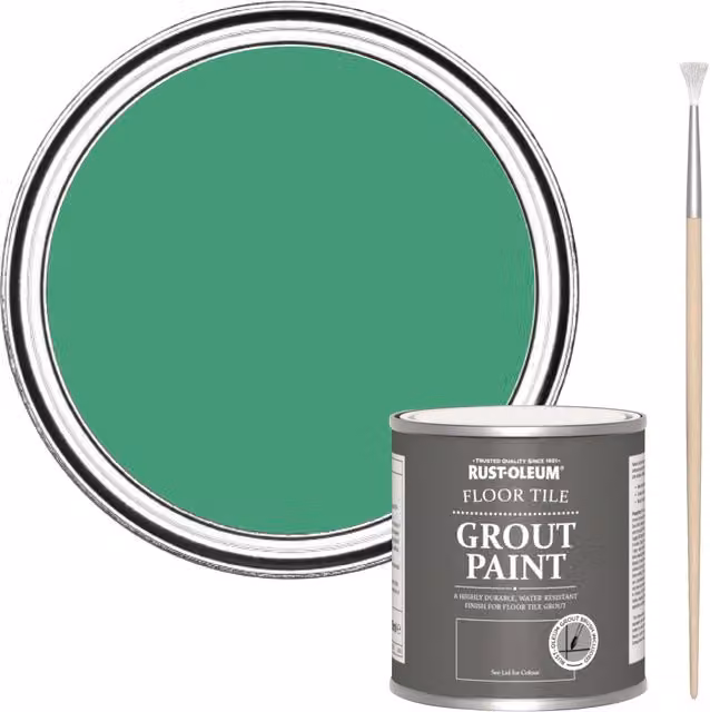 Rust-Oleum Floor Grout Paint Emerald Green 250ml