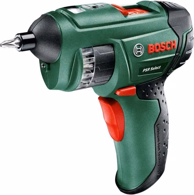 Bosch PSR Select Cordless Screwdriver, Green