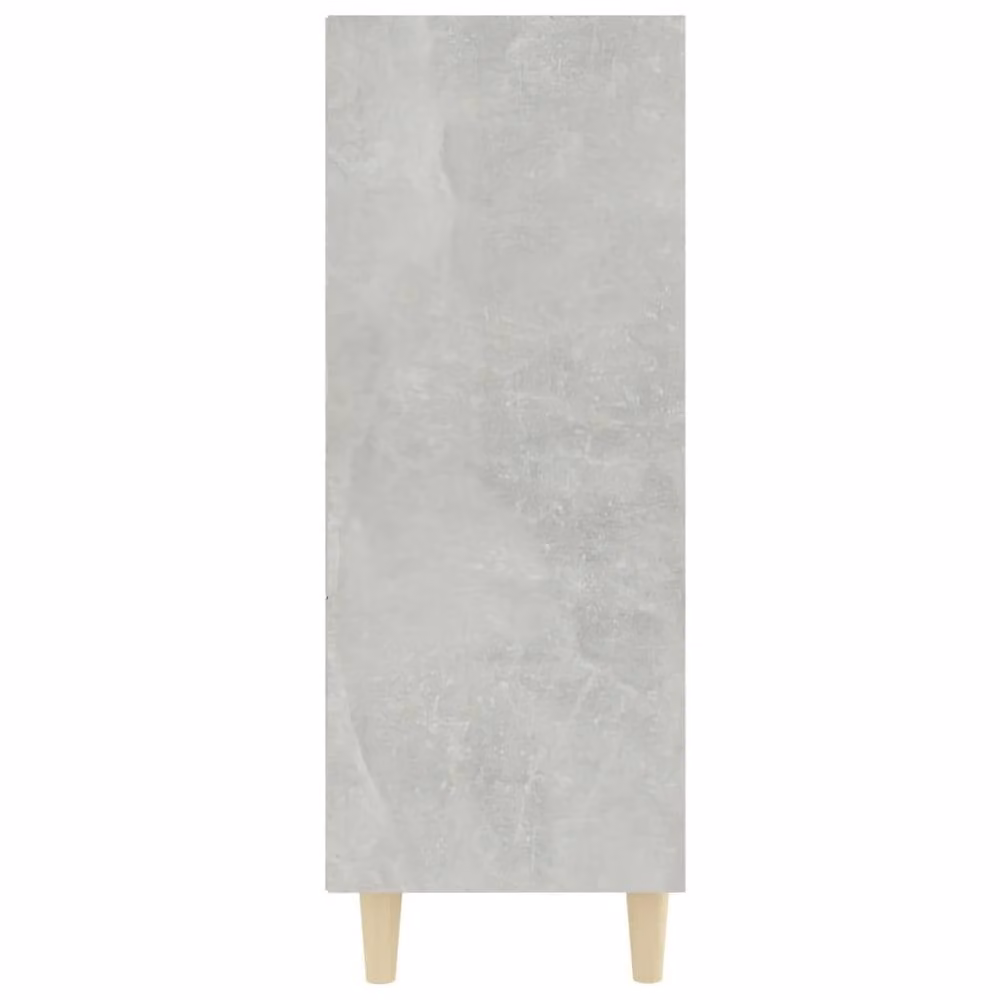 Berkfield Home Sideboard in Concrete Grey, W/D/H: 69.5 x 32.5 x 90 cm – 3