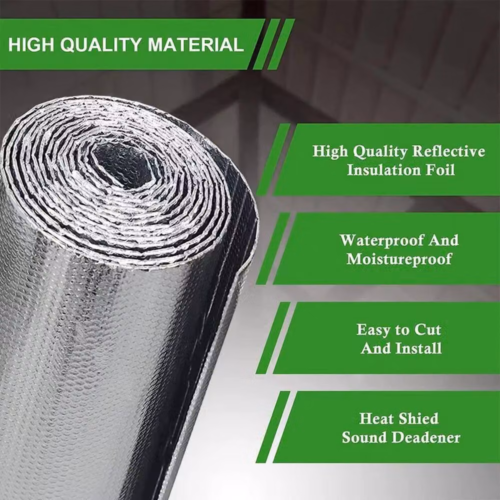 SPETLEK Silver Aluminium Radiator Heat Reflective Insulating Foil, Cuttable, W: 60 cm x L: 5 m – 3