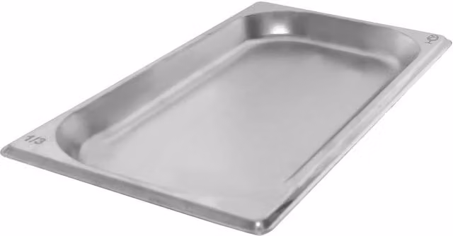 Argon Tableware Stainless Steel Gastronorm Container 1/3 650ml in Silver – 2