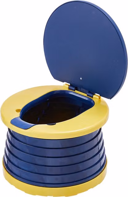 Kidkid Foldable Toddler Potty Toilet in Dark Blue