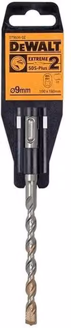 DeWalt SDS Plus Extreme 2 Carbide Tipped Drill Bit, Silver and Multicolour, 16 mm