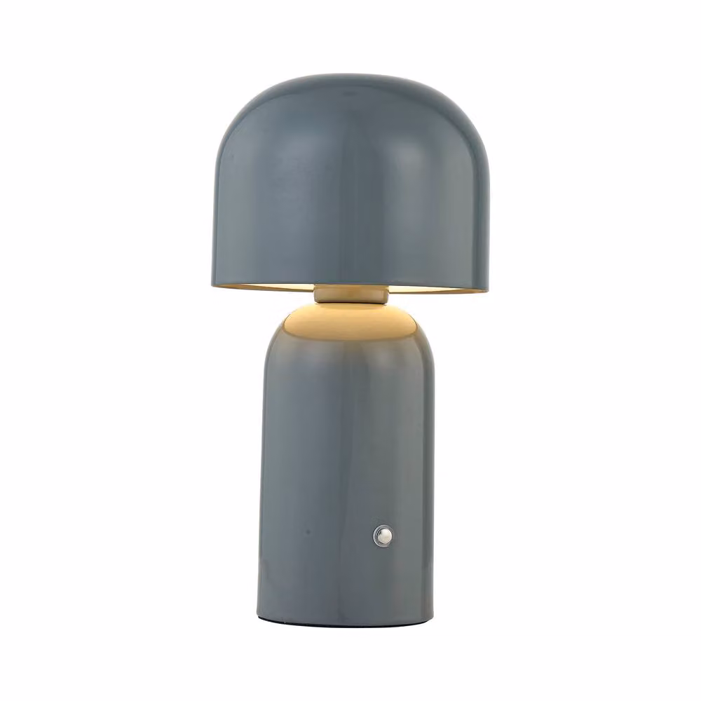 First Choice Lighting Christina Grey LED Rechargeable Touch Table Lamp – 2