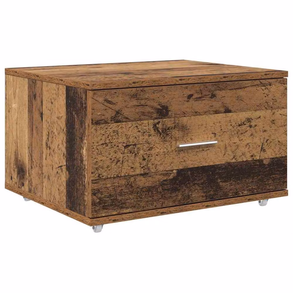 Berkfield Home Traditional Medium Drawer Cabinet in Brown – 3