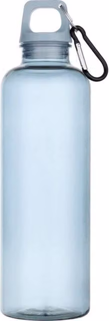 Floso Oregon Plastic Carabiner Clip Water Bottle, 750ml, Turquoise