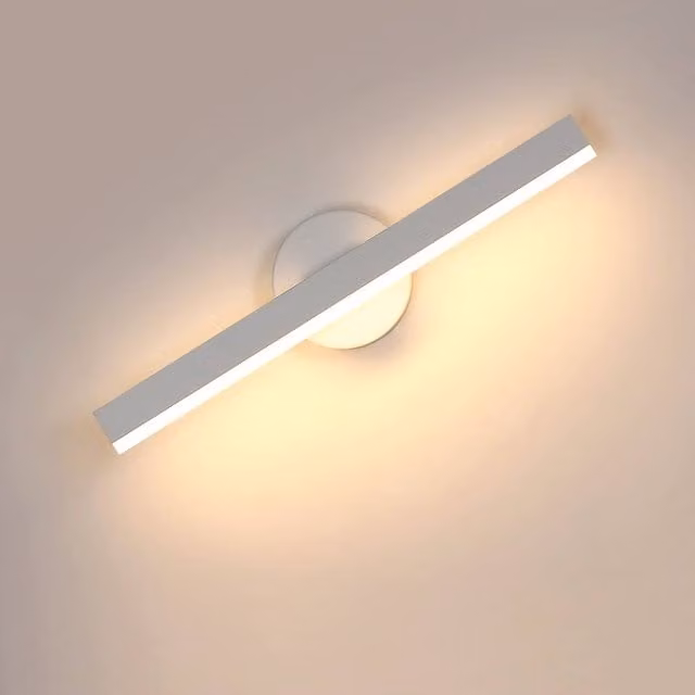 Pheashine 12W LED Up and Down Wall Light in White with 3000K Warm White Light – 1