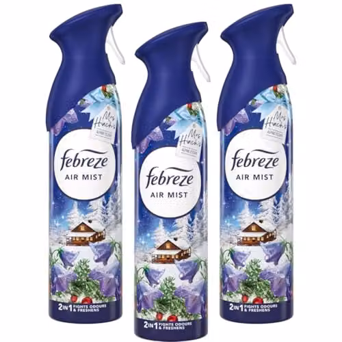 Febreze Mrs Hinch Air Mist Alpine Escape, 185ml, Pack of 3 – 2