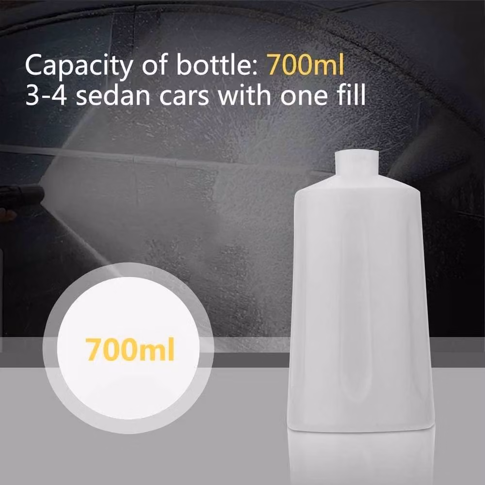 FLAVORA Snow Foam Lance High Pressure Jet Soap Bottle Sprayer in White – 4