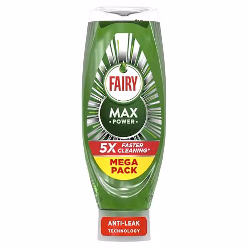 Fairy Max Power Washing Up Liquid Original 730 ml Green – 1