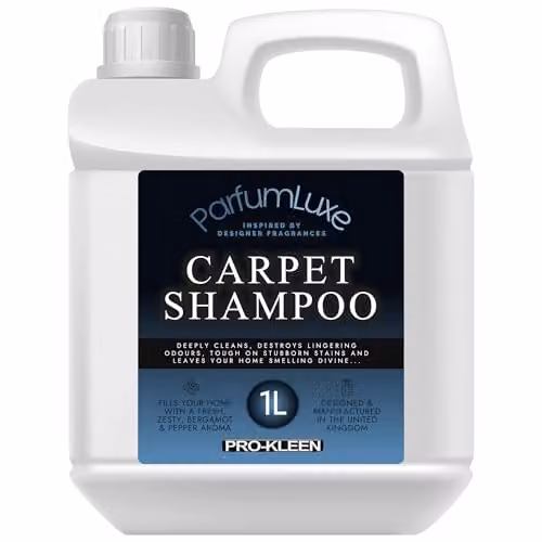 Pro-Kleen Parfum Luxe Carpet Shampoo 1 l with Bergamot and Pepper Fragrance