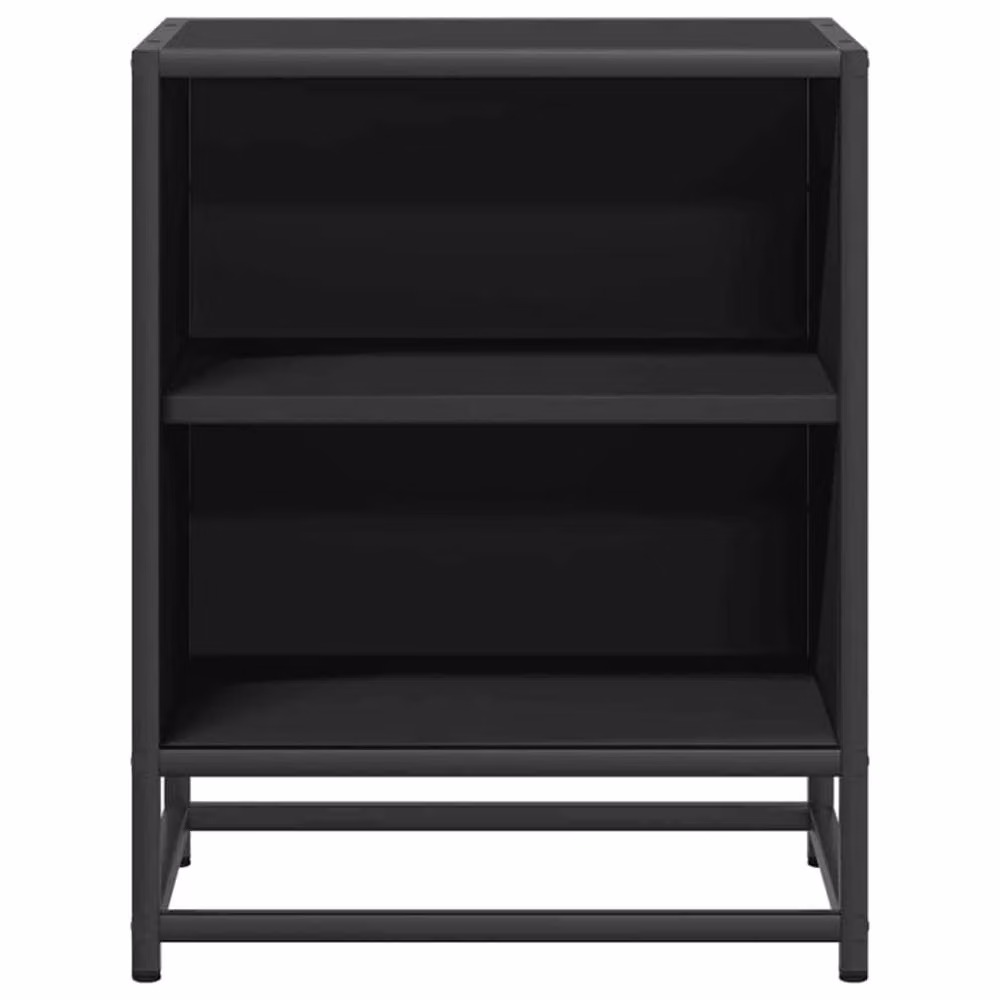 Berkfield Home Elegant Bedside Cabinets, 2 Piece Set in Black, W/D/H: 40 x 31 x 50 cm – 4