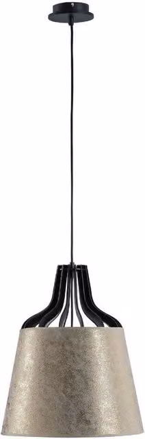 Netlighting Ivo Dome Pendant Ceiling Light in Gold, Diameter: 38 cm, E27