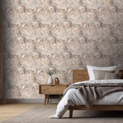 Muriva Perico Stone Multi Abstract Modern Wallpaper Roll, Multicolour – 2