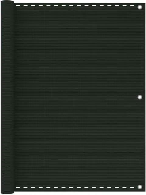 Berkfield Home Balcony Screen in Green, W: 120 cm, H: 300 cm – 1