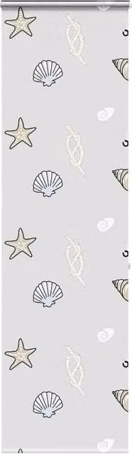 Berkfield Home Shower Roller Blind with Cassette, Black, W: 66 cm, H: 240 cm