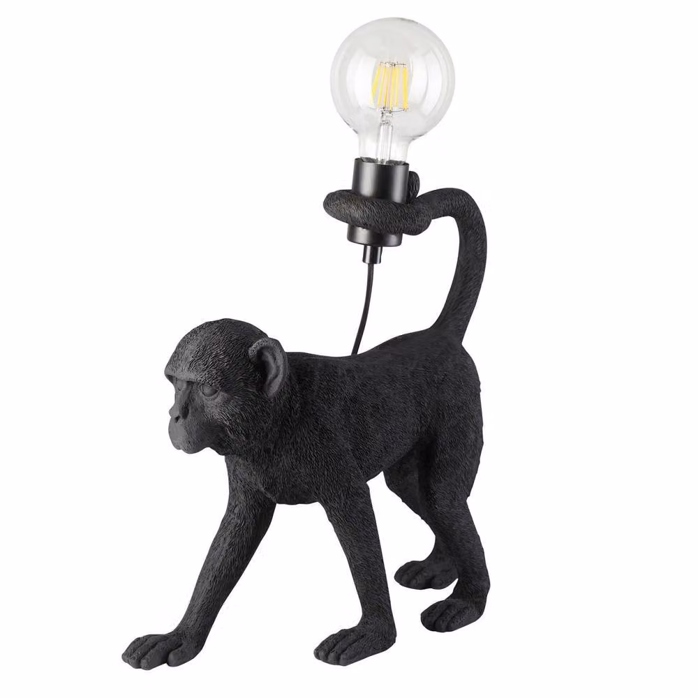 Netlighting Capuchin Table Lamp in Black with LED Bulb – 4
