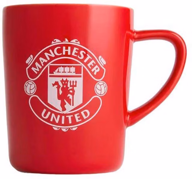 Melitta Manchester United Porcelain Crest Mug with Gift Box, Red, 290ml