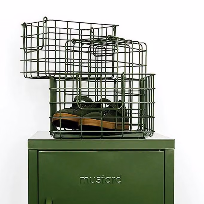 Mustard Made The Baskets in Olive Green – 2
