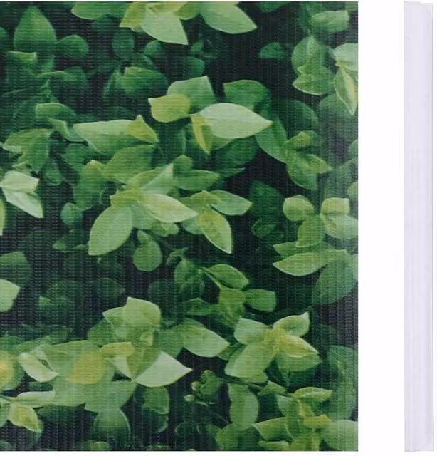 Berkfield Home Garden Privacy Screen in Green PVC and Polyester, 35 x 0.19 m