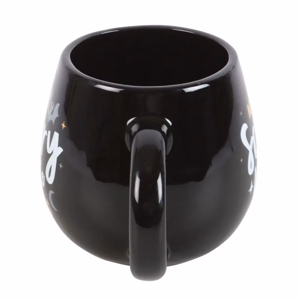 Something Different My Scary Movie Rounded Ceramic Mug in Black – 3