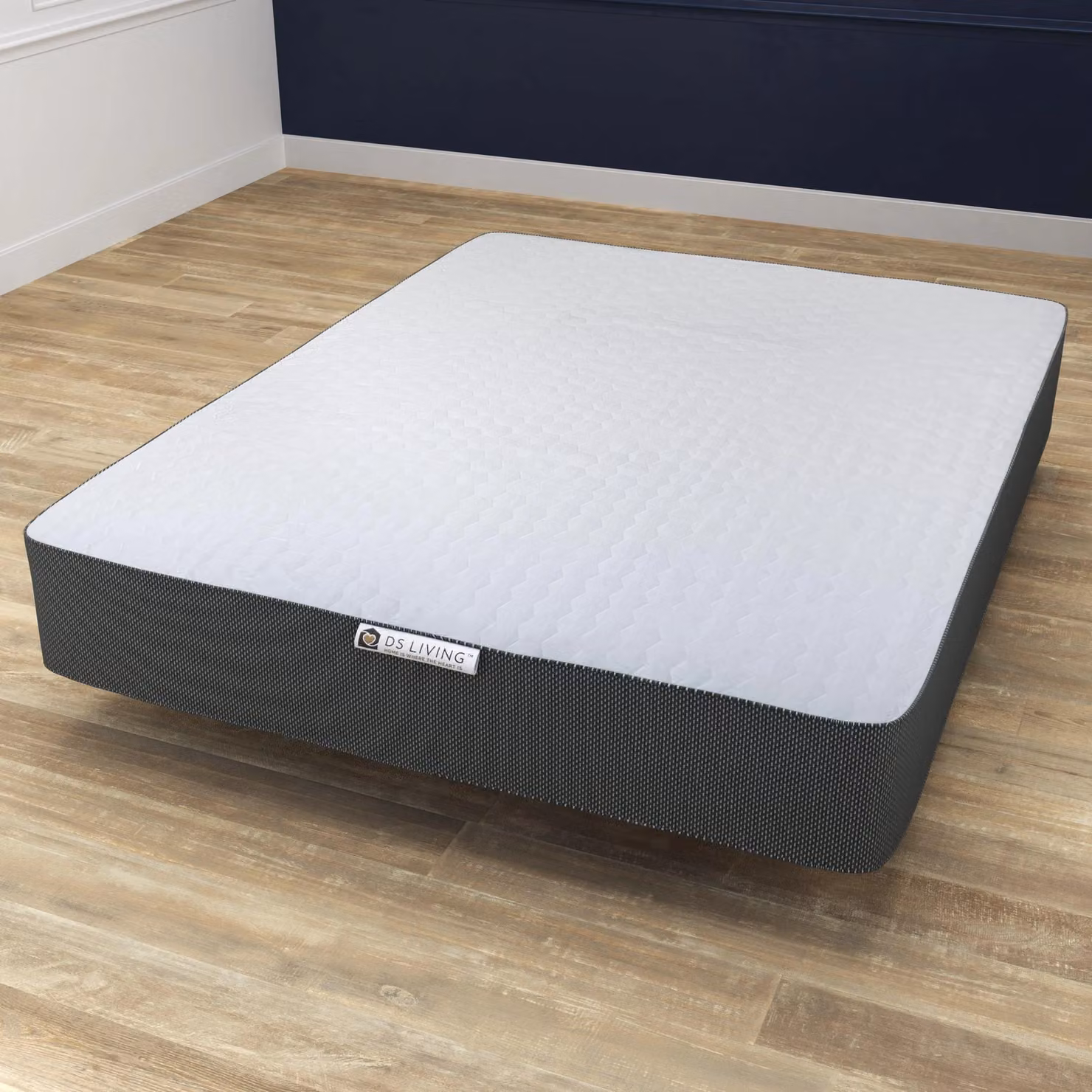 DS Living Reve Gel Flex Hybrid Memory Foam Mattress, Grey, W/D/H: 90 x 190 x 25.4 cm – 2
