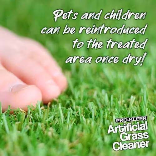 Pro-Kleen 4-in-1 Artificial Grass Cleaner and Pet Friendly Disinfectant with Deodoriser, Cherry Fragrance, 3 x 1 l – 2