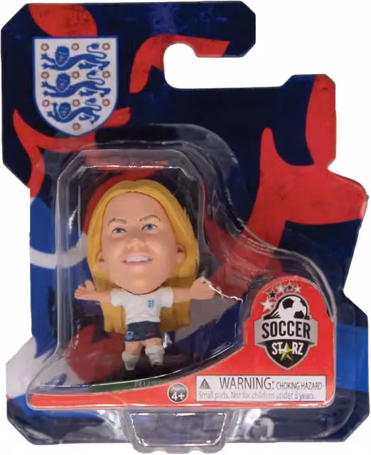 SoccerStarz Alessia Russo England New 2024 Version Mini Figure, White