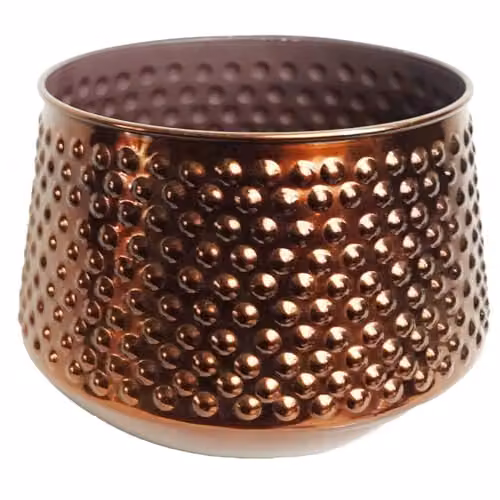 Leaf Design UK Bronze Metal Leaf Decorative Tabletop Planter, W/D/H: 24.0 x 22.0 x 18.0 cm – 2