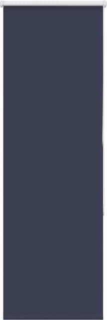 Berkfield Home Blue Blackout Roller Blind, Thermal Insulating Polyester Fabric, W: 55 cm, H: 150 cm – 1