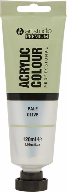Art Studio Premium Acrylic Paint in Pale Olive Green for Professionals