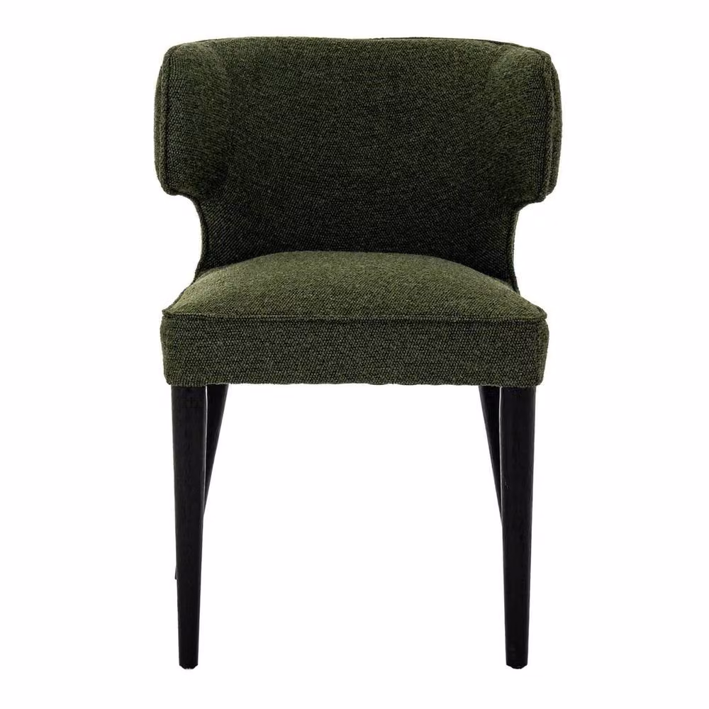 Lemon Pavilion Avia Moss Indoor Dining Chair in Green Wood with Armrests, W61 x D56 x H81 cm – 2