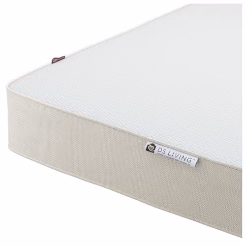 DS Living Reve Jasper Viscoelastic Memory Foam Mattress, Beige, W/D/H: 90 x 190 x 25.4 cm – 1