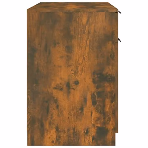 vidaXL Computer Desk in Brown Oak, W/D/H: 100 x 50 x 75 cm – 4