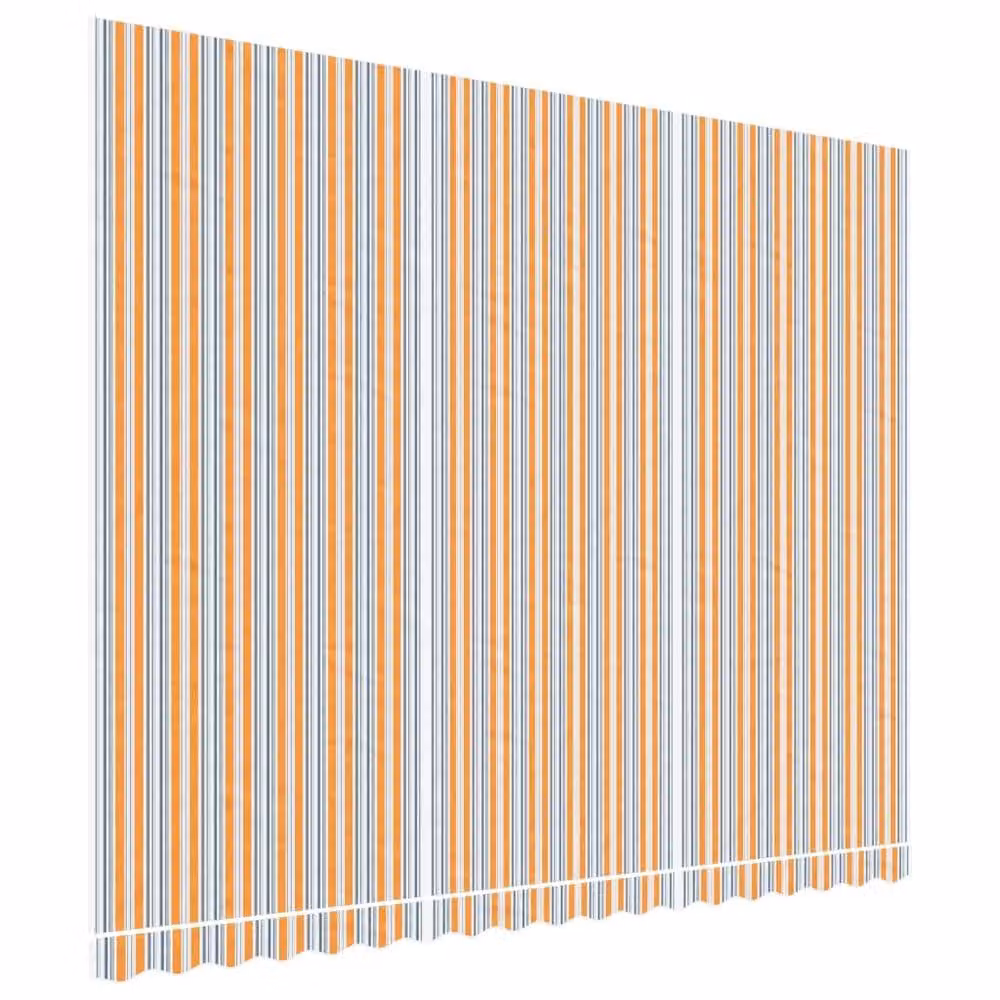 Berkfield Home Replacement Awning Fabric in Multicolour Stripe, Polyester, W/D/H: 4.5 x 3.5 m – 2