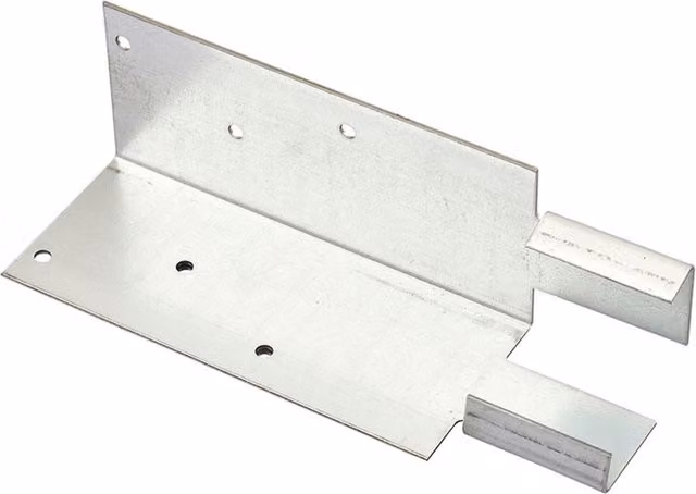 Unifix Galvanised Silver Mortice Arris Rail Brackets, Pack of 20