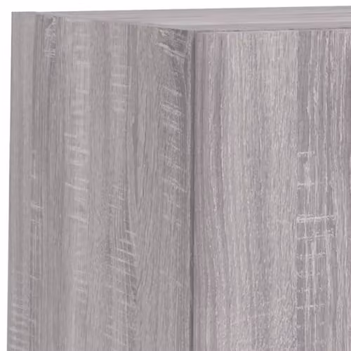 vidaXL Modern TV Cabinet with LED Lights in Grey Sonoma, W/D/H: 60 x 30.5 x 30 cm – 4