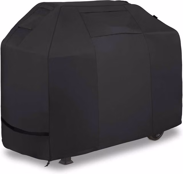 VonHaus Medium BBQ Cover in Black PVC