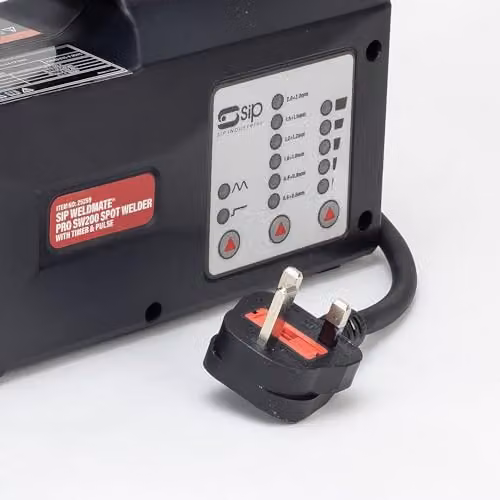SIP Weldmate Pro SW200 Electric Spot Welder with Timer and Pulse, 230V Portable Welding Machine, Silver – 4