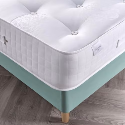 RestRelax Sleep Chatsworth 1000 Lux Pocket Tufted Mattress, Medium Firm, White, W/D/H: 180 x 200 x 25 cm – 3