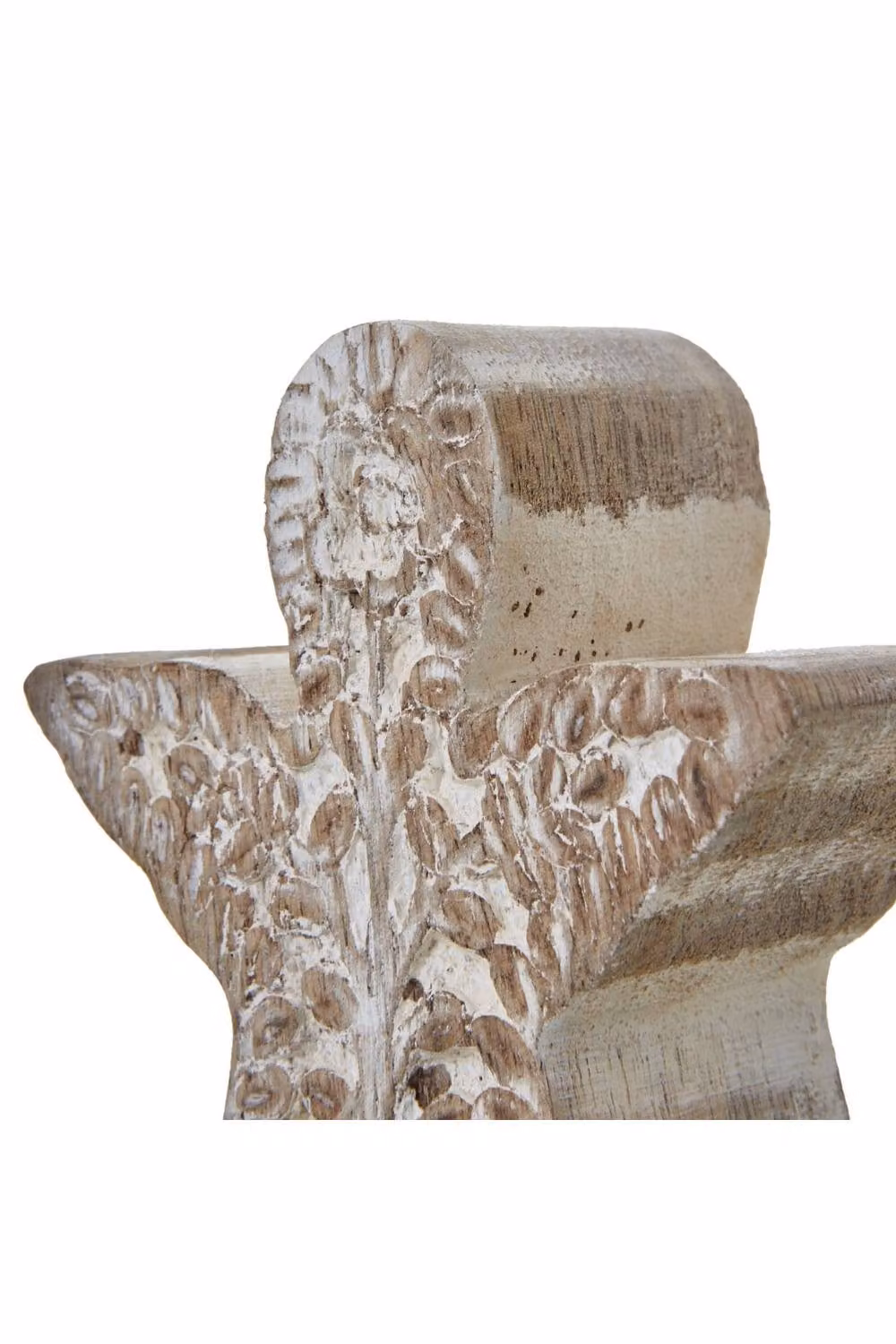 KDMD White Wash Patterned Angel Tabletop Decoration for Rustic and Farmhouse Decor – 2