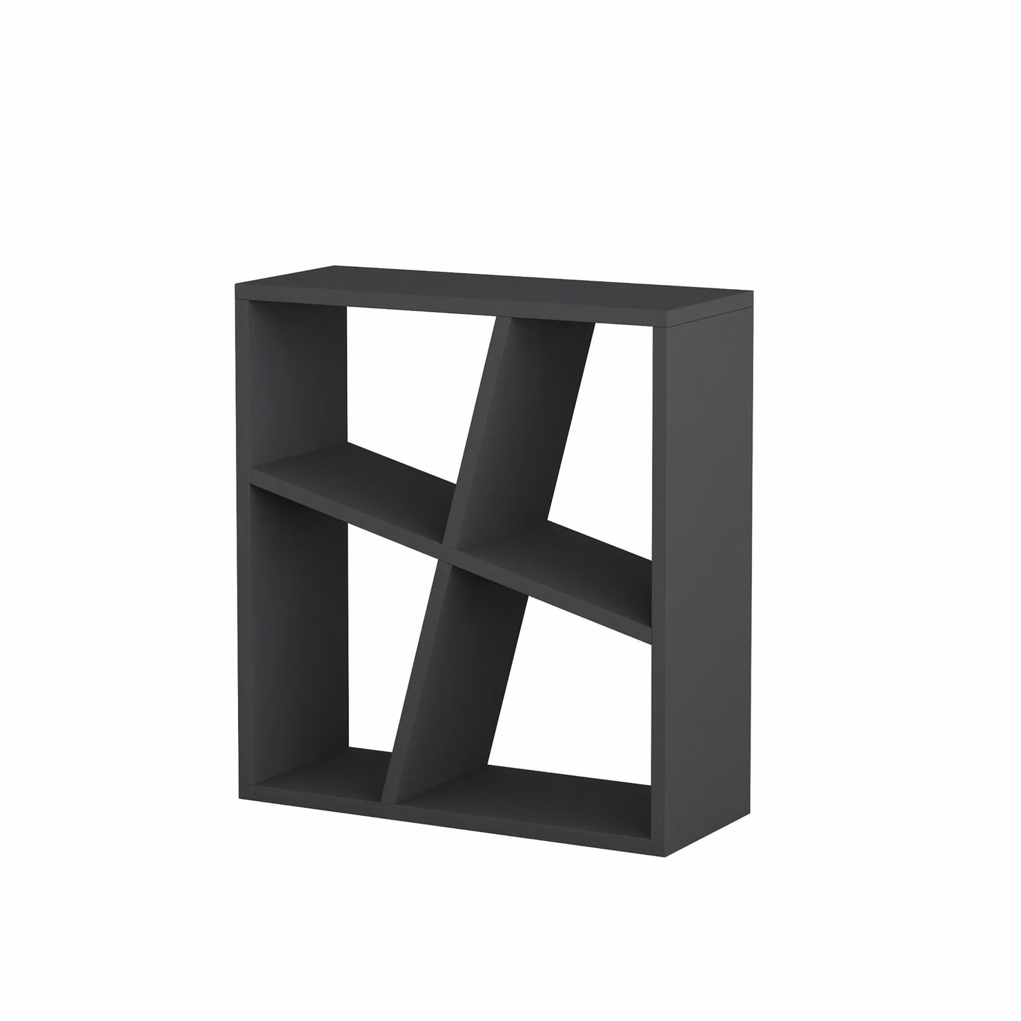 GFW Birtley Wall Mounted Shelving Unit in Matt Black – 2