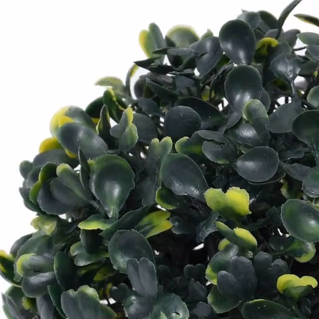 Berkfield Home Lush Artificial Boxwood Balls, 2 Pack, Green, Diameter: 22 cm – 1