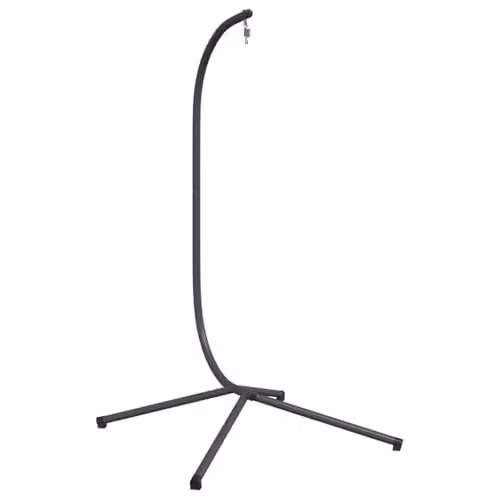 vidaXL Hanging Egg Chair Stand in Anthracite Matt Steel