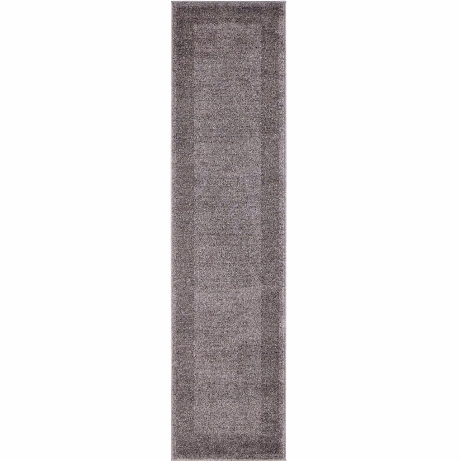 THE RUGS Efes Collection Modern Living Room Rug with Border in Grey, W: 80 cm, L: 150 cm – 7