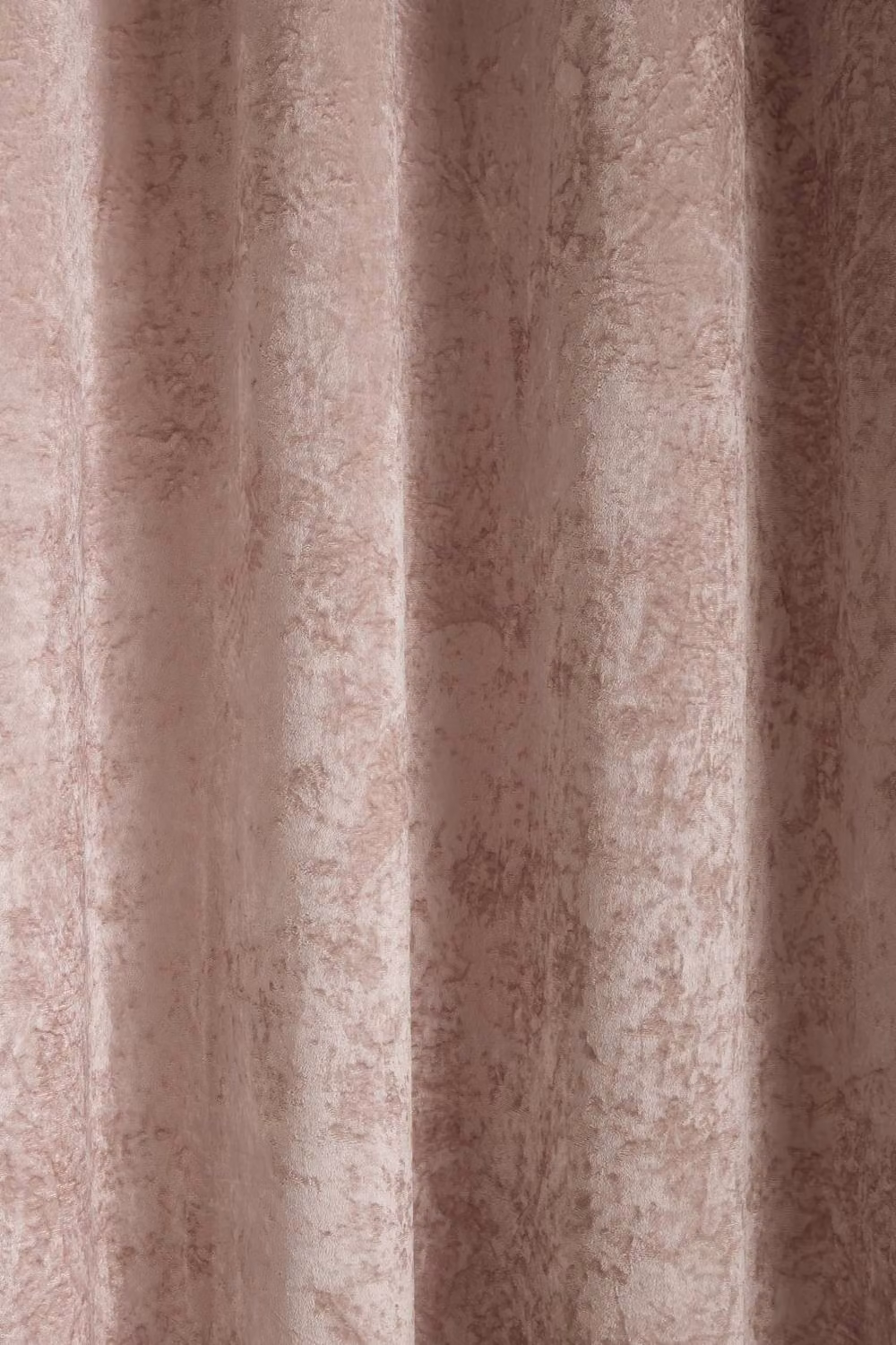 Catherine Lansfield Pink Crushed Velvet Lined Eyelet Curtains, Width: 117 cm, Drop: 183 cm – 2