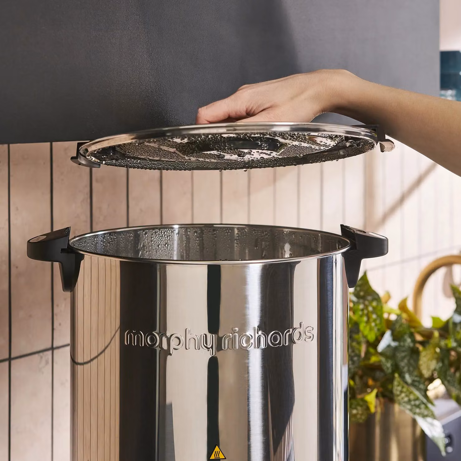 Morphy Richards 20L Silver Stainless Steel Tea Urn Samovar – 4