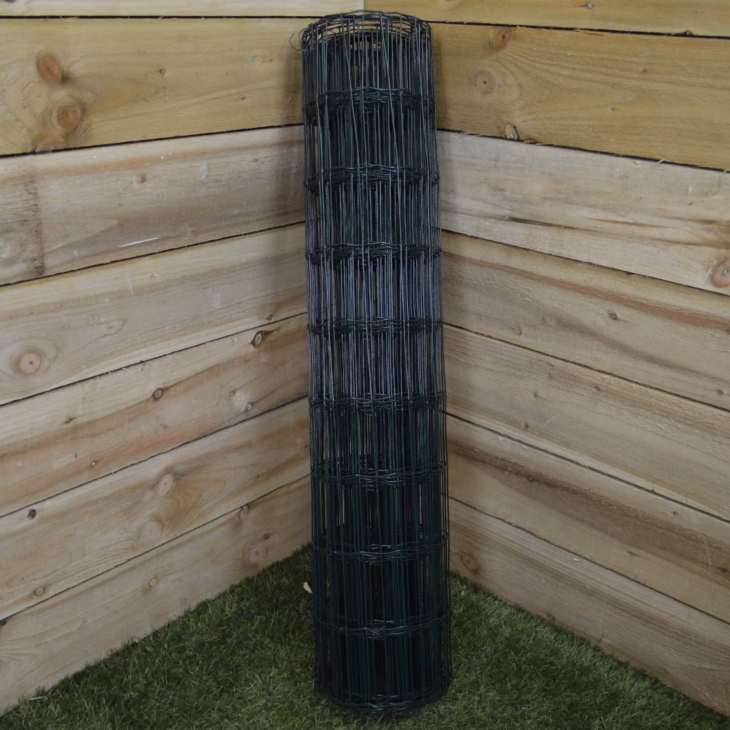 Samuel Alexander Green PVC Coated Metal Garden Border Fence, W/H: 1000 x 60 cm – 2