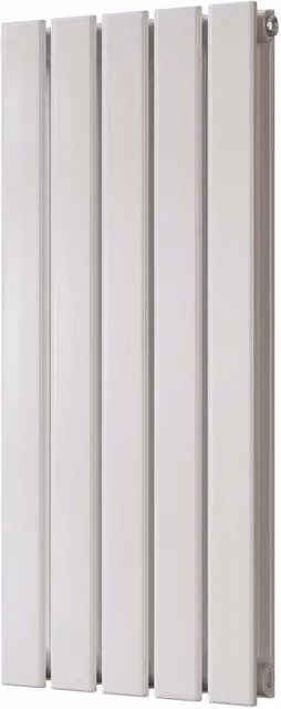 Typhoon White Vertical Double Panel Steel Radiator, W: 34 cm, H: 80 cm