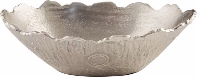 Orsina Silver Aluminium Serving Bowl for Adults